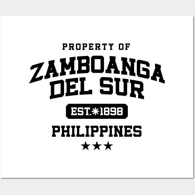 Zamboanga del Sur - Property of the Philippines Shirt Wall Art by pinoytee